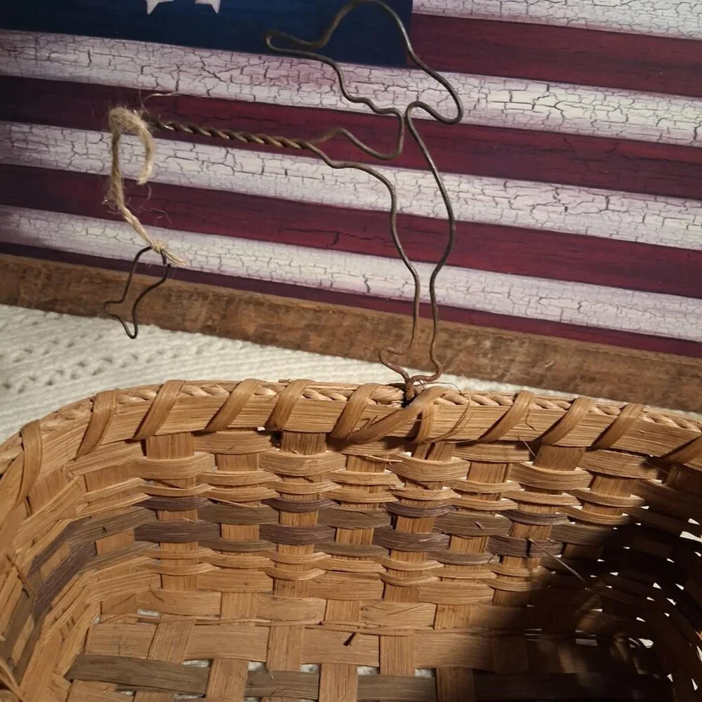 WICKER 'FISHERMAN' BASKET